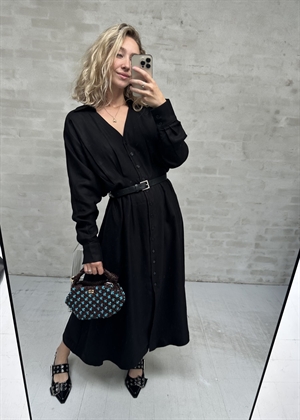 Vicky belt kjole Sort Copenhagen Muse